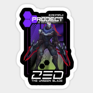 Project Zed 2.0 Sticker